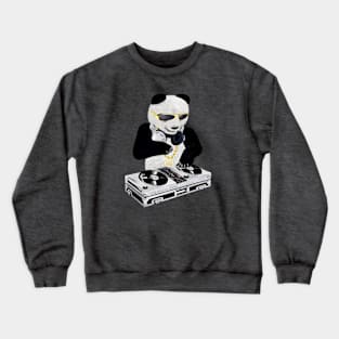 DJ Panda Bling Bling Crewneck Sweatshirt